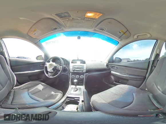 2012 Mazda 6 i Touring with VIN 1YVHZ8DH4C5M28551, listed as a Copart auction lot 57887845 with 204,216 mi miles and Salvage title. Bid and sale history available at DreamBid. Image 15.
