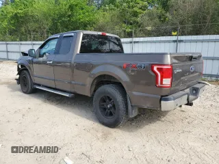 2016 Ford F-150 XLT with VIN 1FTFX1EG2GFB17717, listed as a Copart auction lot 55575825 with 122,867 mi miles and Salvage title. Bid and sale history available at DreamBid. Image 2.