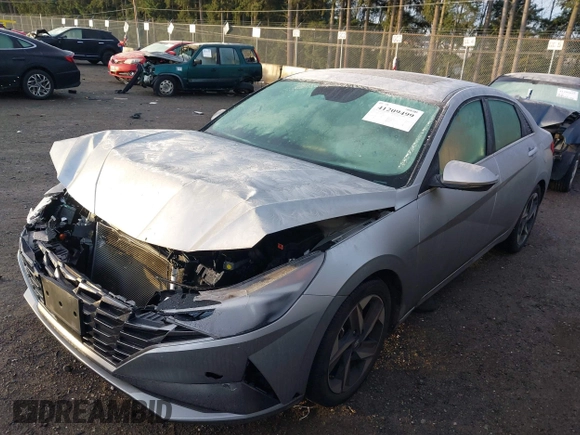 2021 Hyundai Elantra SEL z VIN 5NPLN4AG1MH012443, wystawiony jako IAAI lot #41209499 z przebiegiem 57 829 mil mil oraz . Historia ofert i sprzedaży dostępna na DreamBid. Obrazek 18.