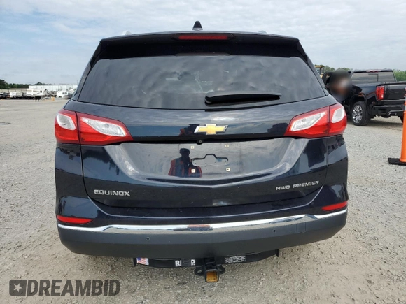 2020 Chevrolet Equinox Premier z VIN 2GNAXXEV2L6215315, wystawiony jako Copart lot #56130795 z przebiegiem 74 316 mil mil oraz Szkoda całkowita • Salvage title. Historia ofert i sprzedaży dostępna na DreamBid. Obrazek 6.