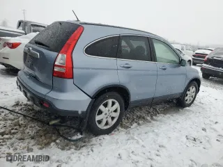 2007 Honda CR-V EX-L with VIN JHLRE48737C121828, listed as a Copart auction lot 41498105 with 195,168 mi miles and Clean Title. Bid and sale history available at carsss.com. Image 3.