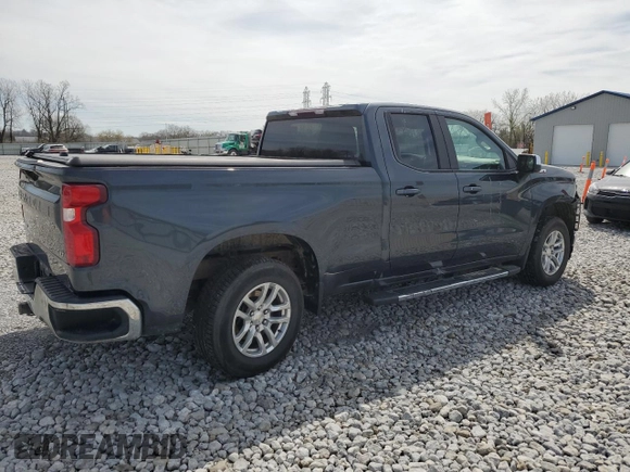 2020 Chevrolet Silverado 1500 LT with VIN 1GCRYDED9LZ344672, listed as a Copart auction lot 51823685 with 61,334 mi miles and Salvage Title. Bid and sale history available at carsss.com. Image 3.