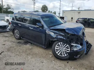 2023 Nissan Armada SL with VIN JN8AY2BC4P9180982, listed as a Copart auction lot 71294334 with 6,575 mi miles and Non Repairable. Bid and sale history available at carsss.com. Image 4.