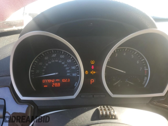 2007 BMW Z4 3.0i with VIN 4USBU33517LW72285, listed as a Copart auction lot 80830714 with 77,942 mi miles and Salvage Title. Bid and sale history available at carsss.com. Image 9.