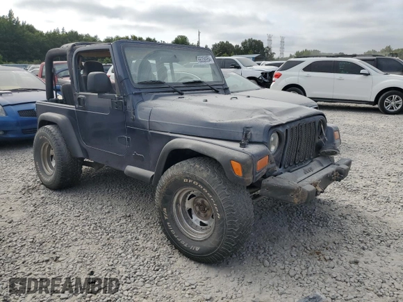 2004 Jeep Wrangler X with VIN 1J4FA39S64P717135, listed as a Copart auction lot 66358954 with 166,948 mi miles and Clean Title. Bid and sale history available at carsss.com. Image 4.