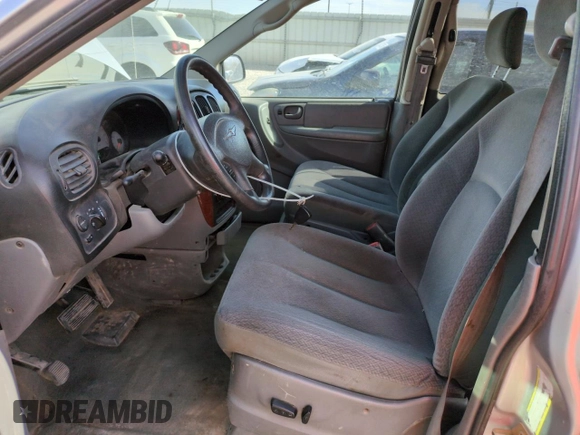 2005 Chrysler Town & Country LX with VIN 2C4GP44R25R483773, listed as a Copart auction lot 52019725 with 244,319 mi miles and Salvage Title. Bid and sale history available at DreamBid. Image 7.