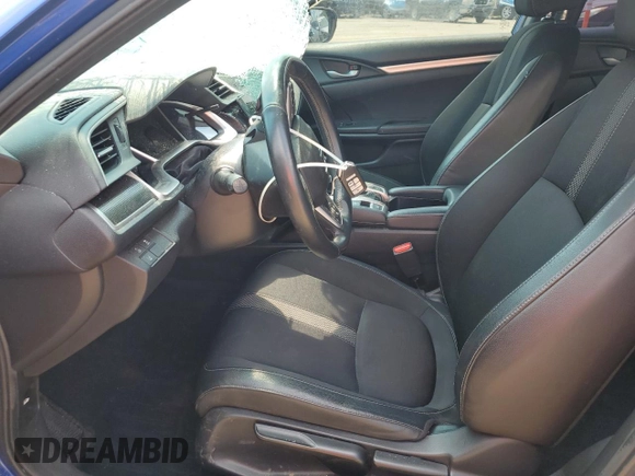 2019 Honda Civic Sport with VIN 2HGFC2F80KH521441, listed as a Copart auction lot 52235145 with 104,604 mi miles and Salvage title. Bid and sale history available at DreamBid. Image 7.