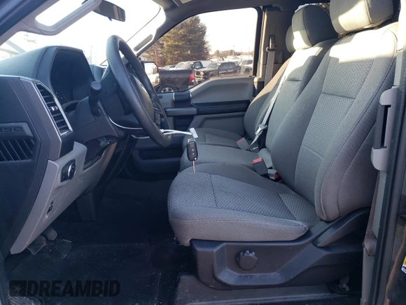 2019 Ford F-150 XL with VIN 1FTFX1E54KFA92939, listed as a Copart auction lot 88313605 with 59,262 mi miles and Salvage title. Bid and sale history available at DreamBid. Image 7.