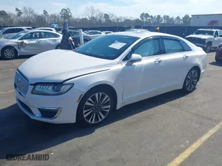 2017 Lincoln MKZ Reserve with VIN 3LN6L5E95HR613292, listed as a IAAI auction lot 41666042 with 143,239 mi miles. Bid and sale history available at carsss.com. Image 2.