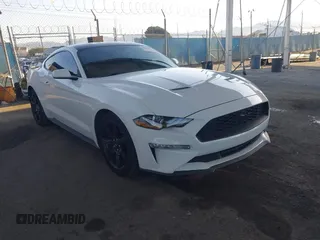 2018 Ford Mustang EcoBoost with VIN 1FA6P8TH7J5144970, listed as a IAAI auction lot 41964567 with 88,939 mi miles and . Bid and sale history available at carsss.com. Image 1.