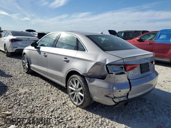 2015 Audi A3 Premium Plus with VIN WAUEFGFF8F1039136, listed as a Copart auction lot 46832785 with 50,599 mi miles and Clean title. Bid and sale history available at DreamBid. Image 2.