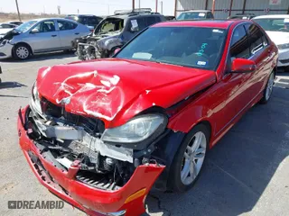 2013 Mercedes-Benz C-Class C 250 Sport with VIN WDDGF4HB4DR281012, listed as a IAAI auction lot 41714614 with 1 mi miles. Bid and sale history available at carsss.com. Image 6.
