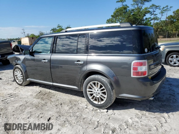 2019 Ford Flex SEL with VIN 2FMGK5C88KBA02339, listed as a Copart auction lot 46544185 with 76,298 mi miles and Non Repairable. Bid and sale history available at carsss.com. Image 2.