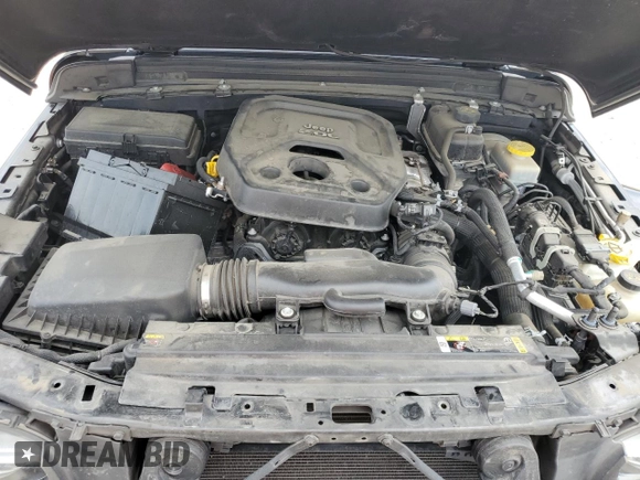 2022 Jeep Wrangler Unlimited Sahara с VIN 1C4HJXEN8NW249650, выставлен на аукционе Copart как лот 56665035 с пробегом 48 367 миль миль и Списание • Salvage title. История ставок и продаж доступна на DreamBid. Изображение 11.