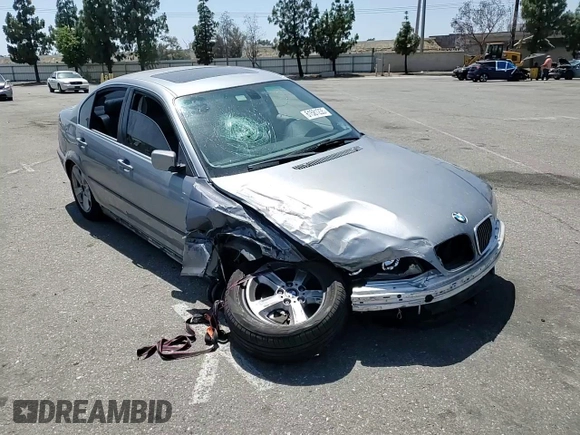 2005 BMW 3 Series 330i with VIN WBAEV53485KM39295, listed as a Copart auction lot 61581235 with 185,054 mi miles and Salvage title. Bid and sale history available at DreamBid. Image 13.