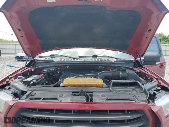2016 Ford F-150 XLT with VIN 1FTEW1EG3GFC58231, listed as a Copart auction lot 57956055 with 132,975 mi miles and Salvage title. Bid and sale history available at DreamBid. Image 11.