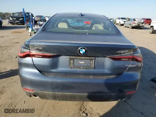 2023 BMW 4 Series 430i xDrive with VIN WBA73AP09PCL95500, listed as a Copart auction lot 75218424 with 0 mi miles and Salvage Title. Bid and sale history available at carsss.com. Image 6.