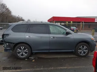2018 Nissan Pathfinder S with VIN 5N1DR2MM5JC638871, listed as a IAAI auction lot 41691038 with 96,284 mi miles. Bid and sale history available at carsss.com. Image 14.