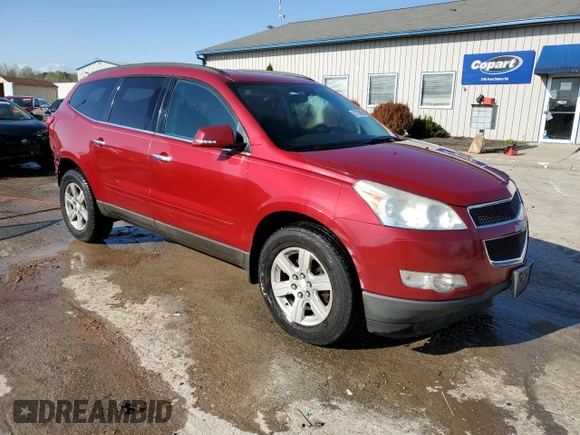 2012 Chevrolet Traverse 1LT z VIN 1GNKVGED1CJ128154, wystawiony jako Copart lot #51785665 z przebiegiem 177 899 mil mil oraz Nie do naprawy • Non repairable. Historia ofert i sprzedaży dostępna na DreamBid. Obrazek 4.