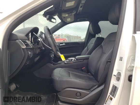 2018 Mercedes-Benz GLS 450 with VIN 4JGDF6EE0JB158461, listed as a Copart auction lot 50758184 with 43,120 mi miles and Salvage Title. Bid and sale history available at DreamBid. Image 7.