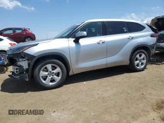 2021 Toyota Highlander L z VIN 5TDCZRAH8MS074491, wystawiony jako Copart lot #60289405 z przebiegiem 54 589 mil mil oraz Szkoda całkowita • Salvage title. Historia ofert i sprzedaży dostępna na DreamBid. Obrazek 1.