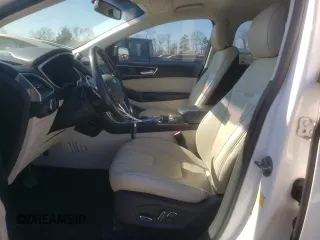 2016 Ford Edge Titanium with VIN 2FMPK4K98GBB23514, listed as a Copart auction lot 46593605 with 165,546 mi miles and Salvage Title. Bid and sale history available at carsss.com. Image 7.