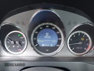 2009 Mercedes-Benz C-Class 3.5L Sport with VIN WDDGF56X89R063778, listed as a IAAI auction lot 42063607 with 107,733 mi miles. Bid and sale history available at carsss.com. Image 7.