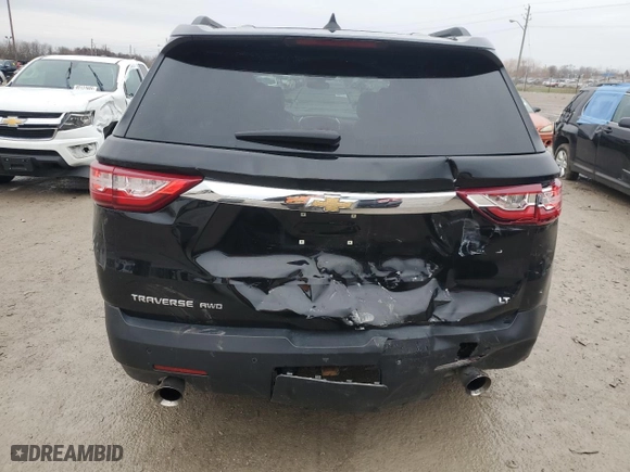 2019 Chevrolet Traverse LT Leather with VIN 1GNEVHKWXKJ259932, listed as a Copart auction lot 85716214 with 90,605 mi miles and Non Repairable. Bid and sale history available at carsss.com. Image 6.