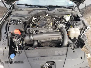2024 Ford Mustang EcoBoost with VIN 1FA6P8TH3R5107216, listed as a Copart auction lot 43334045 with 31,659 mi miles and Salvage Title. Bid and sale history available at DreamBid. Image 12.