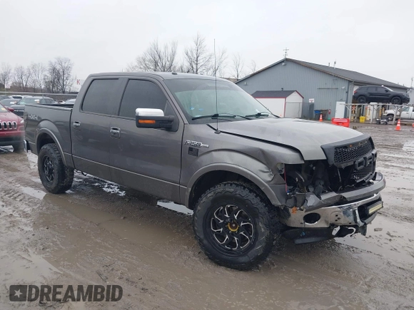 2013 Ford F-150 XL with VIN 1FTFW1EF4DKE38347, listed as a IAAI auction lot 42004717 with 111,227 mi miles. Bid and sale history available at carsss.com. Image 1.