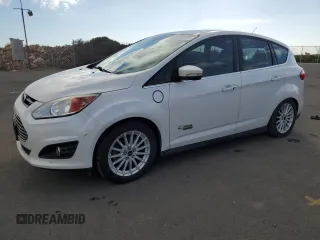 2016 Ford C-Max Energi SEL with VIN 1FADP5CU0GL111784, listed as a Copart auction lot 89015295 with 91,746 mi miles and Salvage Title. Bid and sale history available at carsss.com. Image 1.