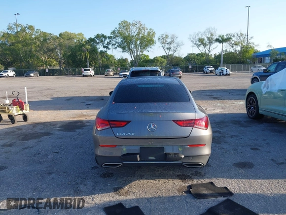 2023 Mercedes-Benz CLA 250 with VIN W1K5J4GB4PN382621, listed as a IAAI auction lot 41976006 with 37,176 mi miles and . Bid and sale history available at DreamBid. Image 16.