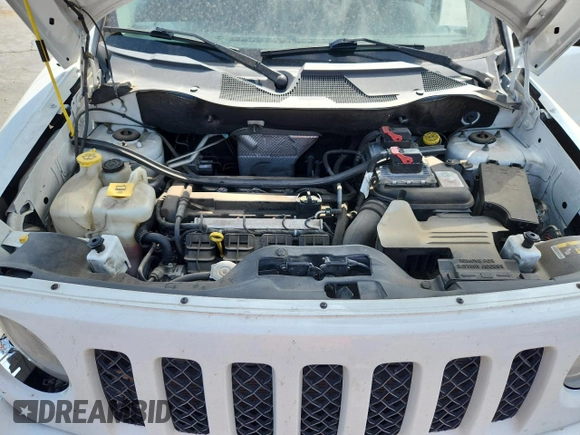2017 Jeep Patriot Sport SE with VIN 1C4NJPBA7HD122697, listed as a Copart auction lot 57987315 with 136,757 mi miles and Salvage title. Bid and sale history available at DreamBid. Image 11.