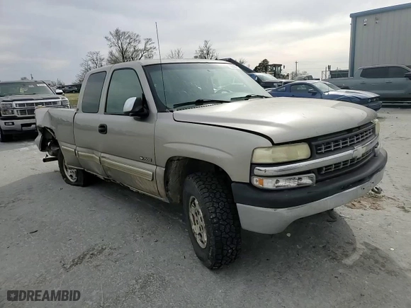 2001 Chevrolet Silverado 1500 LT with VIN 1GCEK19TX1Z171225, listed as a Copart auction lot 50086775 with 344,590 mi miles and Salvage Title. Bid and sale history available at carsss.com. Image 10.