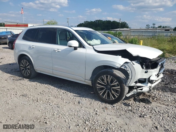 2020 Volvo XC90 Momentum with VIN YV4A22PKXL1591001, listed as a Copart auction lot 56908334 with NaN miles and Salvage Title. Bid and sale history available at carsss.com. Image 4.