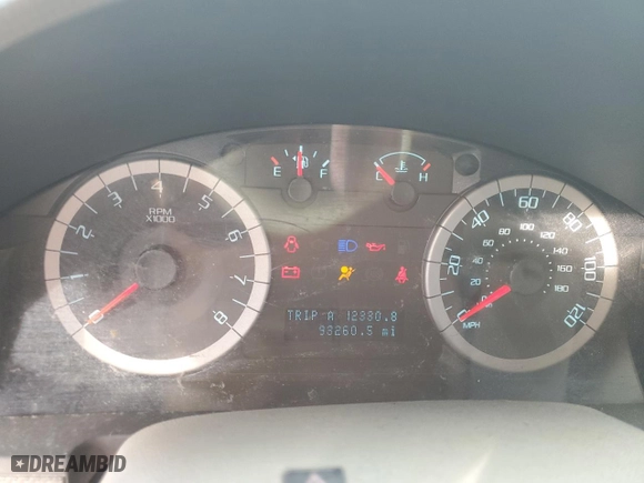 2012 Ford Escape XLT with VIN 1FMCU0D72CKA98753, listed as a Copart auction lot 52219465 with 93,260 mi miles and Salvage Title. Bid and sale history available at carsss.com. Image 9.