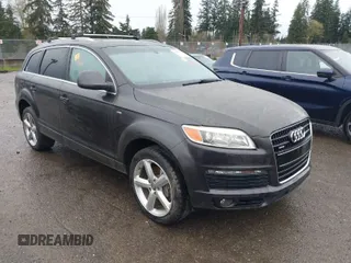 2007 Audi Q7 Premium Plus with VIN WA1EY74L37D063845, listed as a IAAI auction lot 41990769 with 1 mi miles. Bid and sale history available at carsss.com. Image 1.