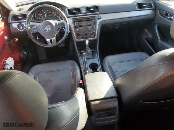 2015 Volkswagen Passat 1.8T Limited Edition with VIN 1VWAT7A31FC029153, listed as a Copart auction lot 45638115 with 148,602 mi miles and Salvage Title. Bid and sale history available at carsss.com. Image 8.