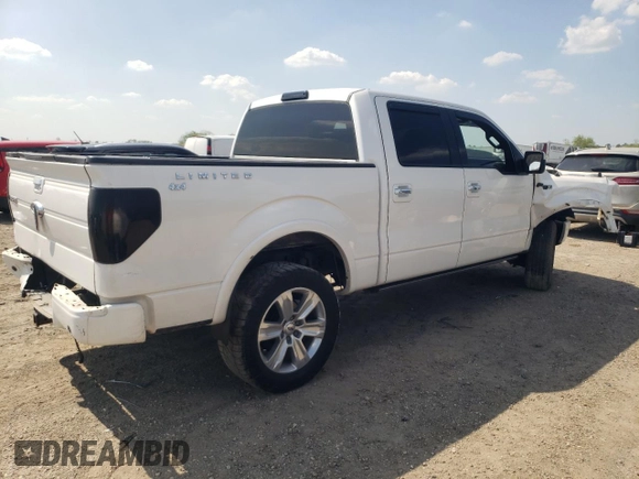 2013 Ford F-150 XL with VIN 1FTFW1ET7DFD93001, listed as a Copart auction lot 50270165 with 150,869 mi miles and Salvage Title. Bid and sale history available at carsss.com. Image 3.