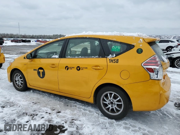 2016 Toyota Prius Two z VIN JTDZN3EU3GJ041510, wystawiony jako Copart lot #45043015 z przebiegiem 415 283 mil mil oraz Czysty tytuł • Clean title. Historia ofert i sprzedaży dostępna na DreamBid. Obrazek 2.