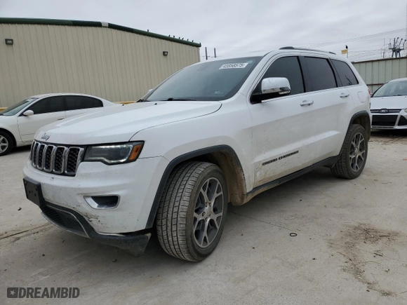 2019 Jeep Grand Cherokee Limited with VIN 1C4RJEBG2KC556033, listed as a Copart auction lot 45958575 with 106,759 mi miles and Salvage Title. Bid and sale history available at carsss.com. Image 1.