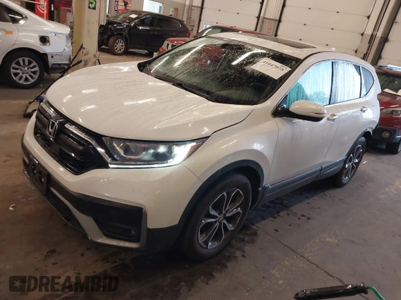 2020 Honda CR-V EX with VIN 5J6RW1H54LL006313, listed as a IAAI auction lot 41047075 with 73,030 mi miles. Bid and sale history available at carsss.com. Image 23.