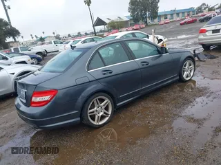 2008 Mercedes-Benz C 350 Sport with VIN WDDGF56XX8F176809, listed as a IAAI auction lot 41763030 with 99,572 mi miles and . Bid and sale history available at DreamBid. Image 4.