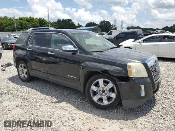 2011 GMC Terrain SLT-2 with VIN 2CTFLXE52B6275804, listed as a Copart auction lot 63815425 with 175,327 mi miles and Salvage title. Bid and sale history available at DreamBid. Image 4.