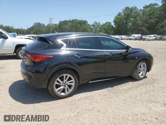 2017 Infiniti QX30 Premium with VIN SJKCH5CP7HA037206, listed as a Copart auction lot 53324685 with Not Provided miles and Clean Title. Bid and sale history available at DreamBid. Image 3.