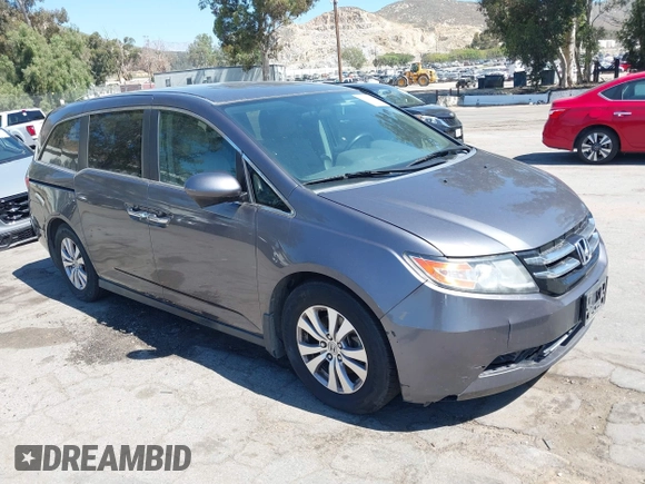 2015 Honda Odyssey EX with VIN 5FNRL5H49FB121512, listed as a IAAI auction lot 42234257 with 139,265 mi miles and . Bid and sale history available at DreamBid. Image 1.
