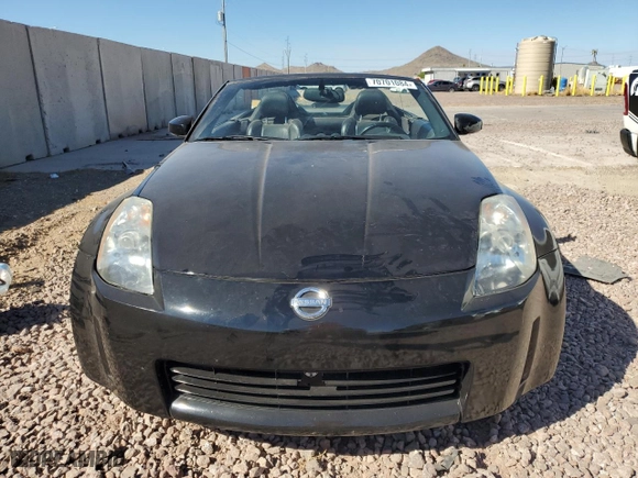 2005 Nissan 350Z Touring with VIN JN1AZ36A85M757601, listed as a Copart auction lot 70701084 with 0 mi miles and Salvage Title. Bid and sale history available at carsss.com. Image 5.