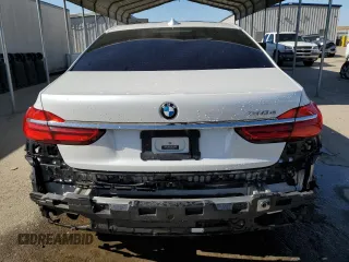 2018 BMW 7 Series 740e xDrive iPerformance with VIN WBA7J2C55JG938256, listed as a Copart auction lot 52910044 with 53,378 mi miles. Bid and sale history available at carsss.com. Image 6.