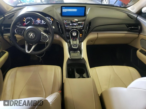 2020 Acura RDX w/Technology Pkg with VIN 5J8TC2H54LL025827, listed as a Copart auction lot 60447193 with 34,207 mi miles. Bid and sale history available at carsss.com. Image 8.