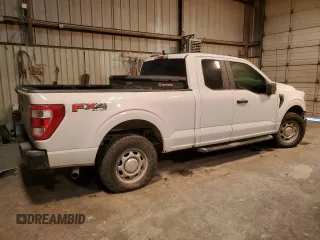2022 Ford F-150 XL with VIN 1FTFX1E50NFA19636, listed as a Copart auction lot 44251395 with 49,155 mi miles and Salvage title. Bid and sale history available at DreamBid. Image 3.